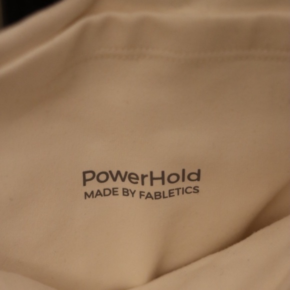 EUC White Fabletics Powerhold Active Leggings Size L - Picture 3 of 5